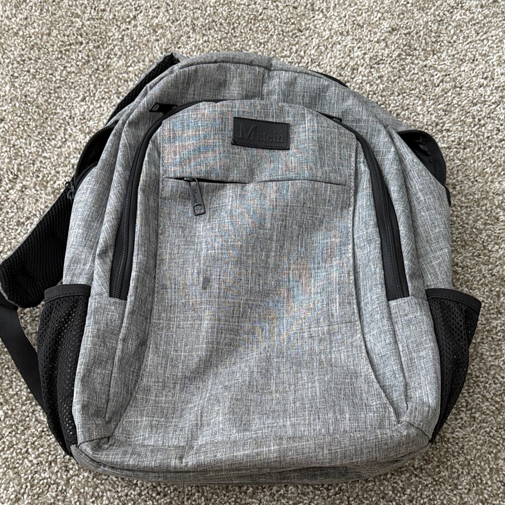 Matein Charcoal Backpack